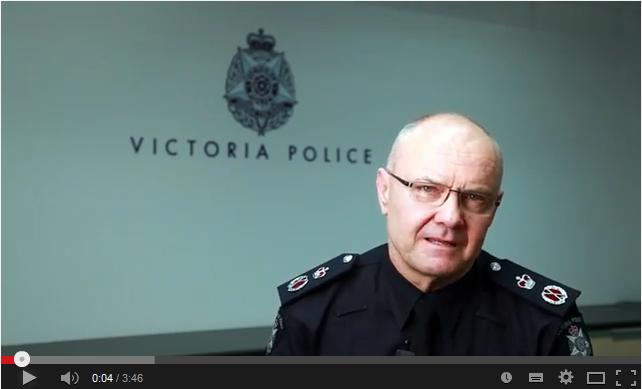 Chief Commissioner Ken Lay speaking on racism and bullying in the Victoria Police June 2014
