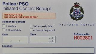 A copy of the receipts to be issued in Dandenong and Moonee Valley from April 2015
